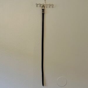 Vintage Black Brighton Classics Belt, Size ML 32
